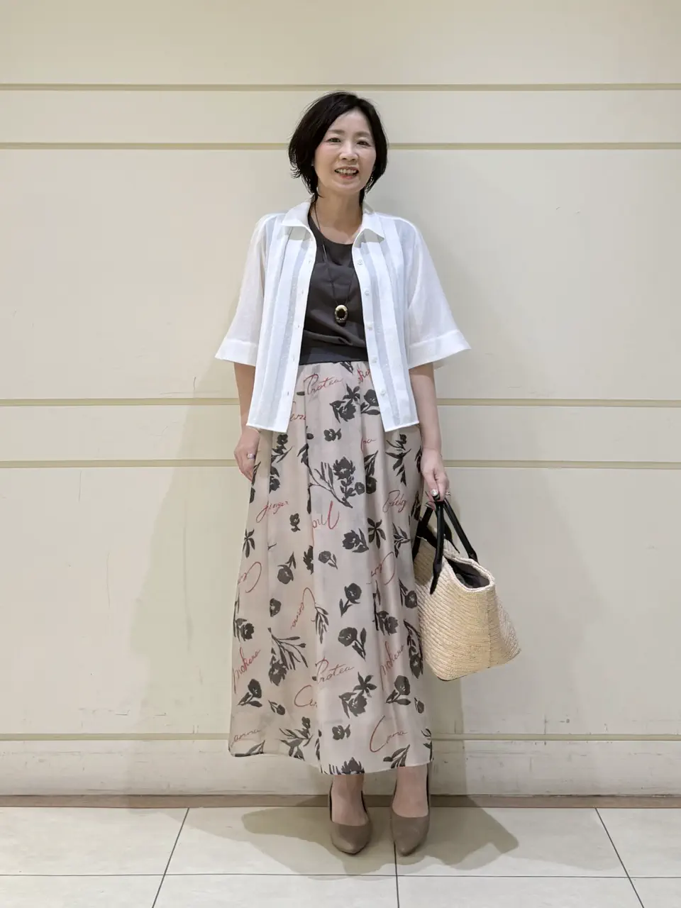 ONWARD CROSSET SELECT maruri コーディネート画像