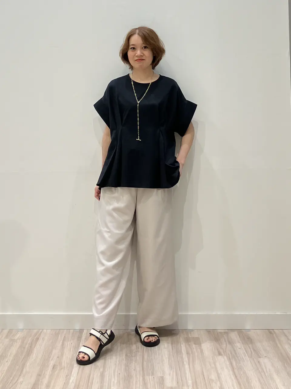 ONWARD CROSSET SELECT 林 コーディネート画像