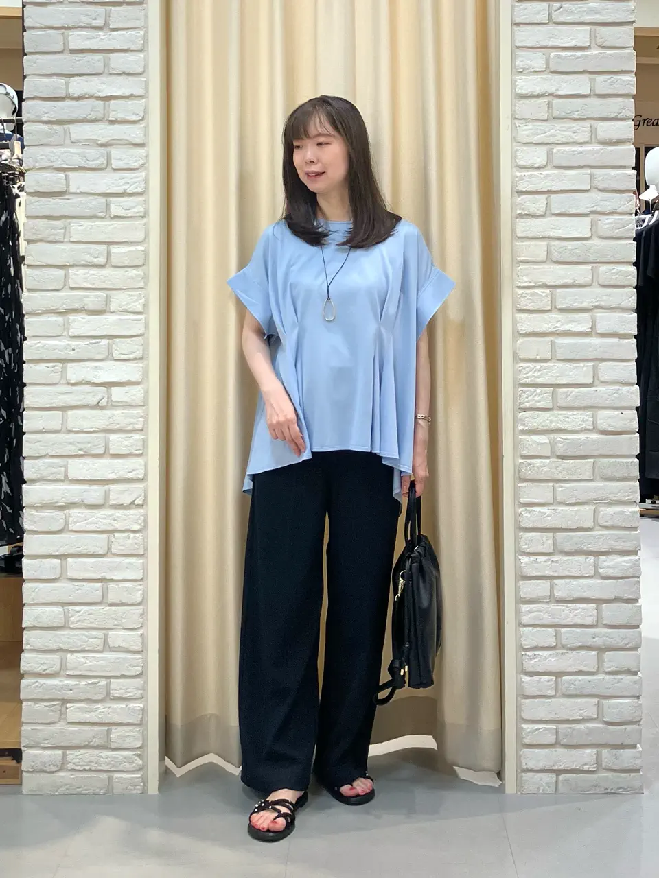 ONWARD CROSSET SELECT 檀 コーディネート画像