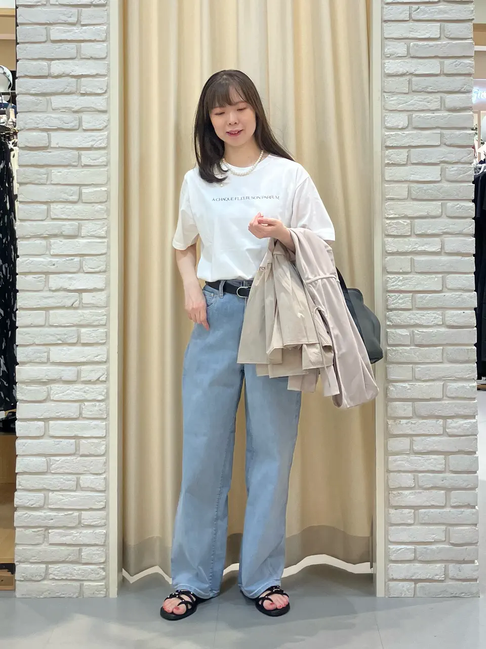  檀 コーディネート画像