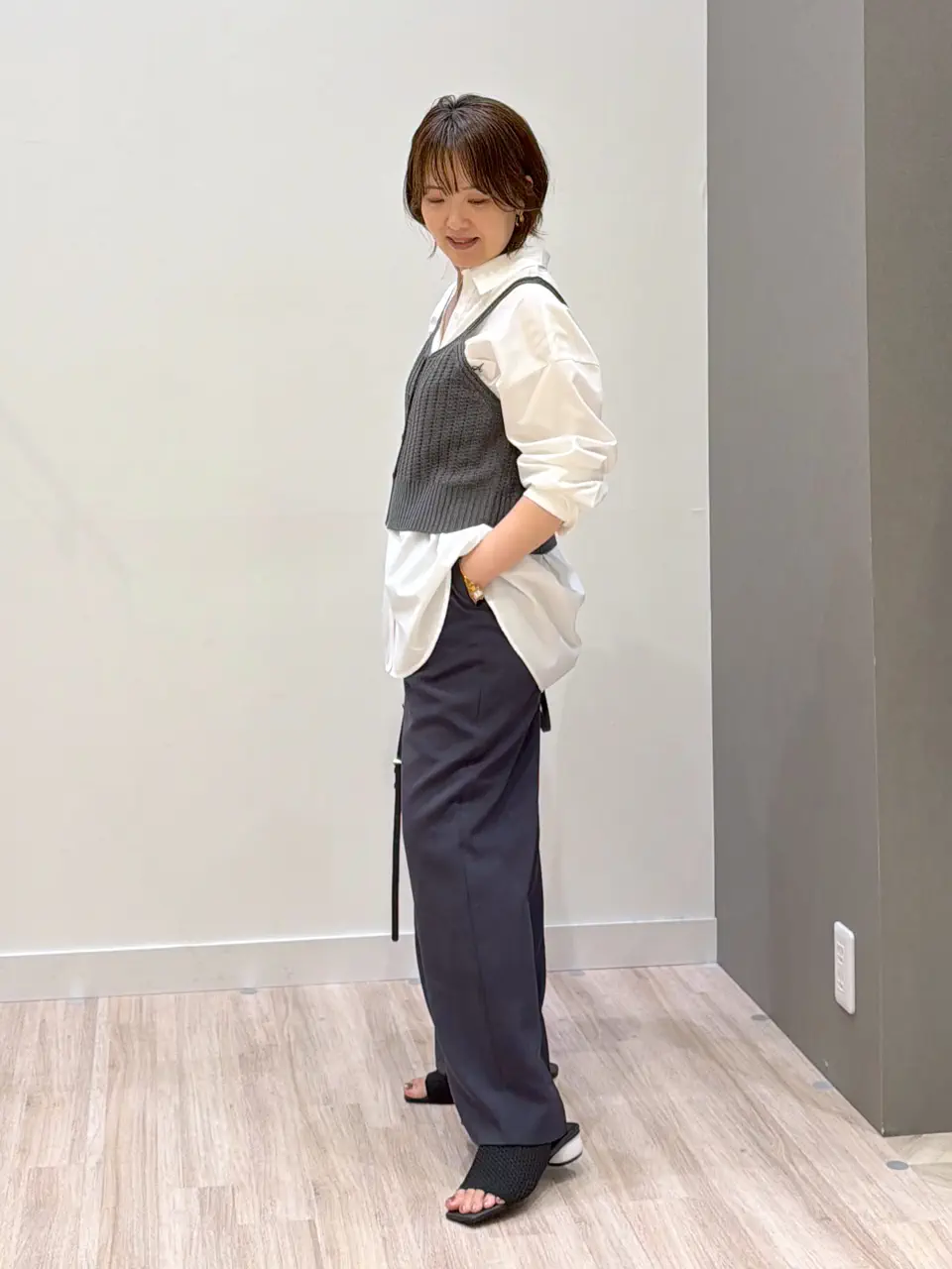 ONWARD CROSSET SELECT フジコ コーディネート画像