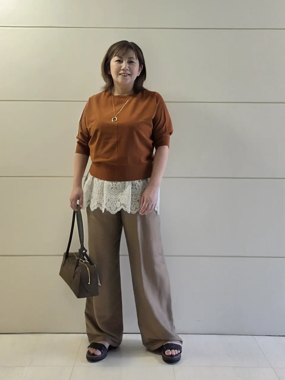ONWARD CROSSET SELECT 東 コーディネート画像