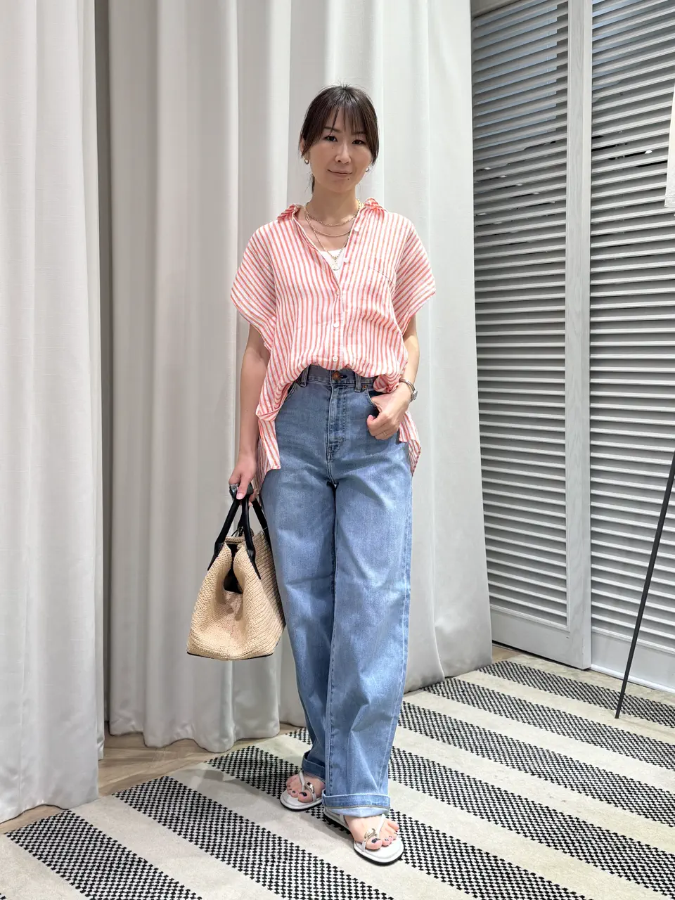 ONWARD CROSSET SELECT KURIYAMA コーディネート画像