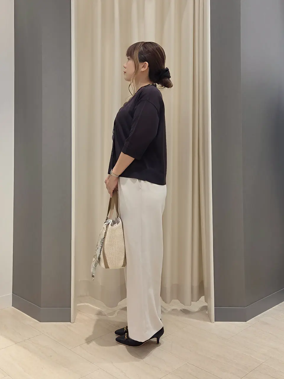 ONWARD CROSSET SELECT 丸川 コーディネート画像