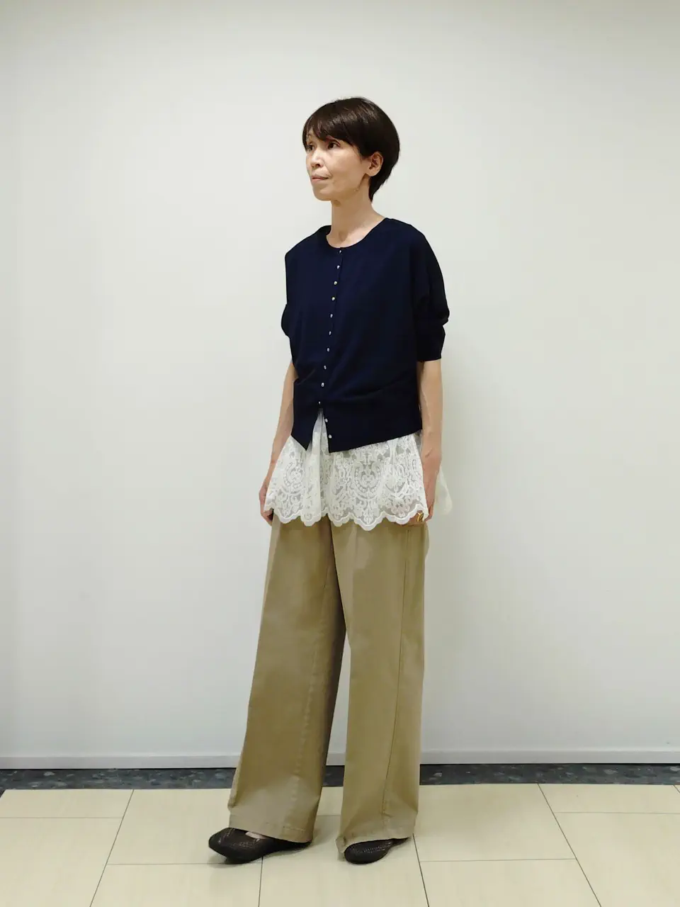 ONWARD CROSSET SELECT 宗田 コーディネート画像