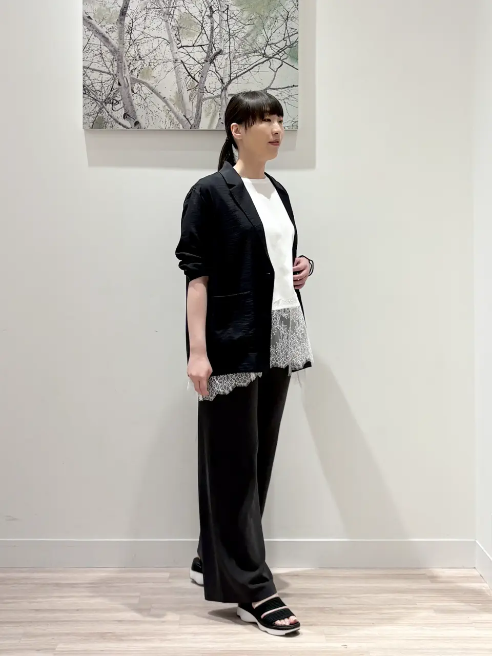 ONWARD CROSSET SELECT 岡 コーディネート画像
