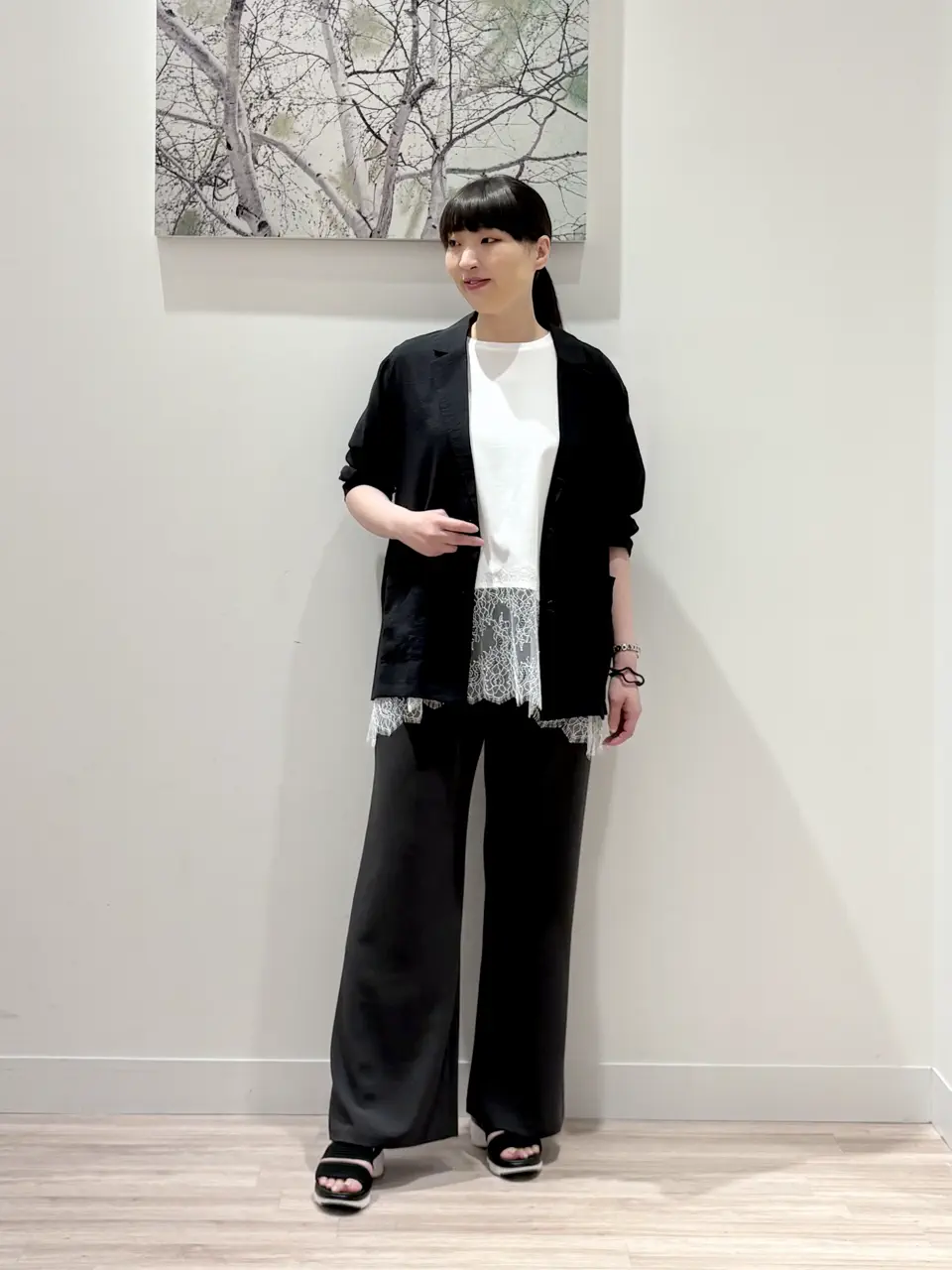 ONWARD CROSSET SELECT 岡 コーディネート画像