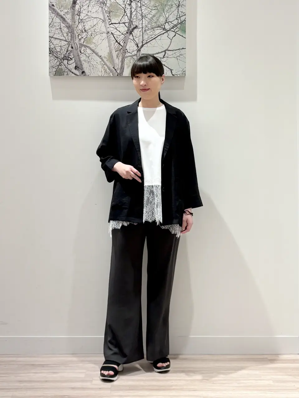 ONWARD CROSSET SELECT 岡 コーディネート画像
