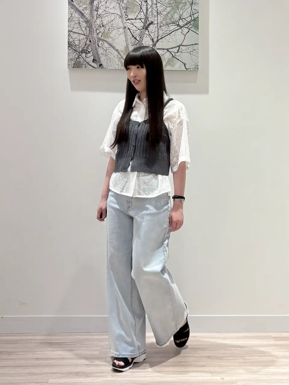 ONWARD CROSSET SELECT 岡 コーディネート画像