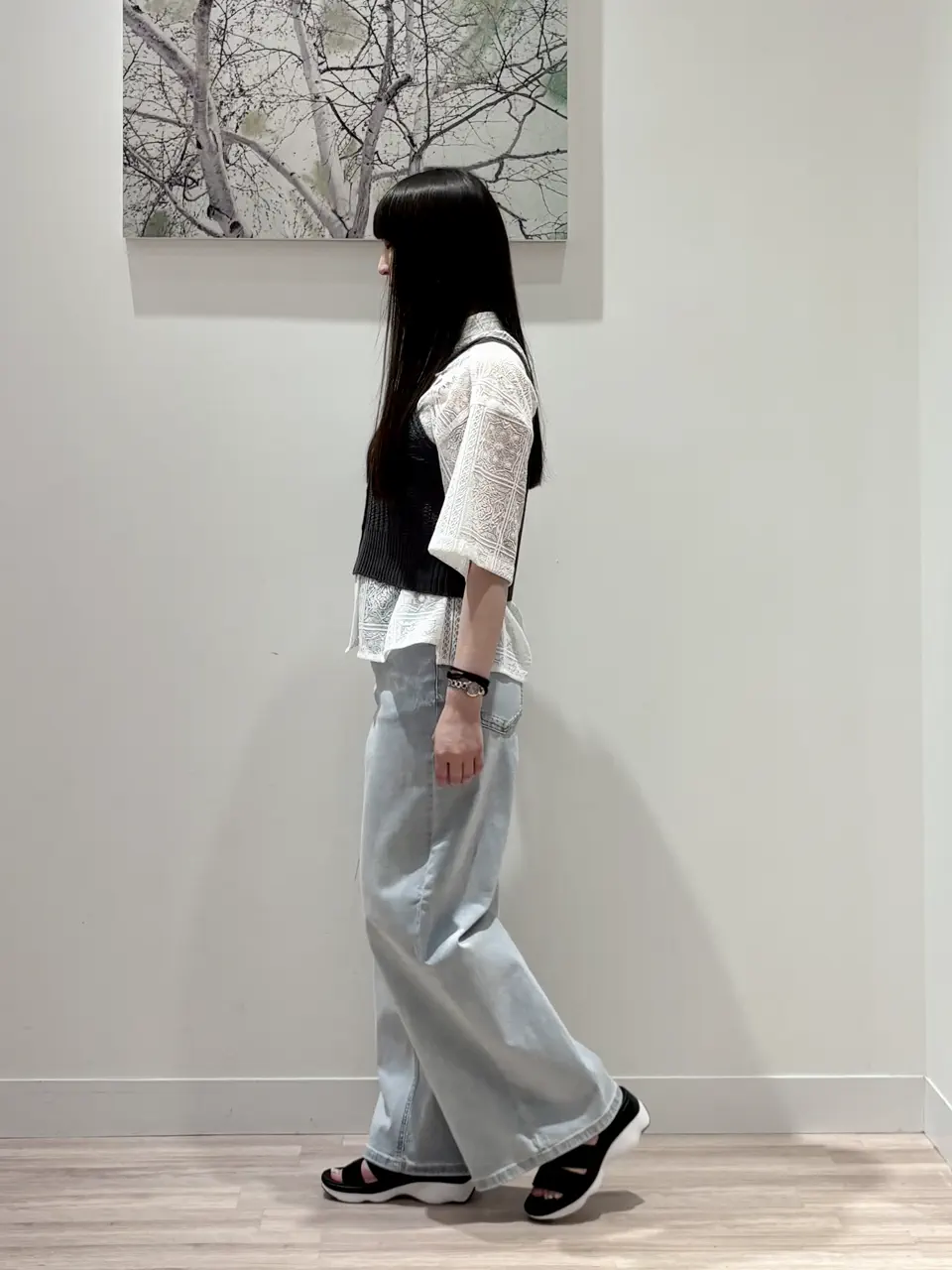 ONWARD CROSSET SELECT 岡 コーディネート画像