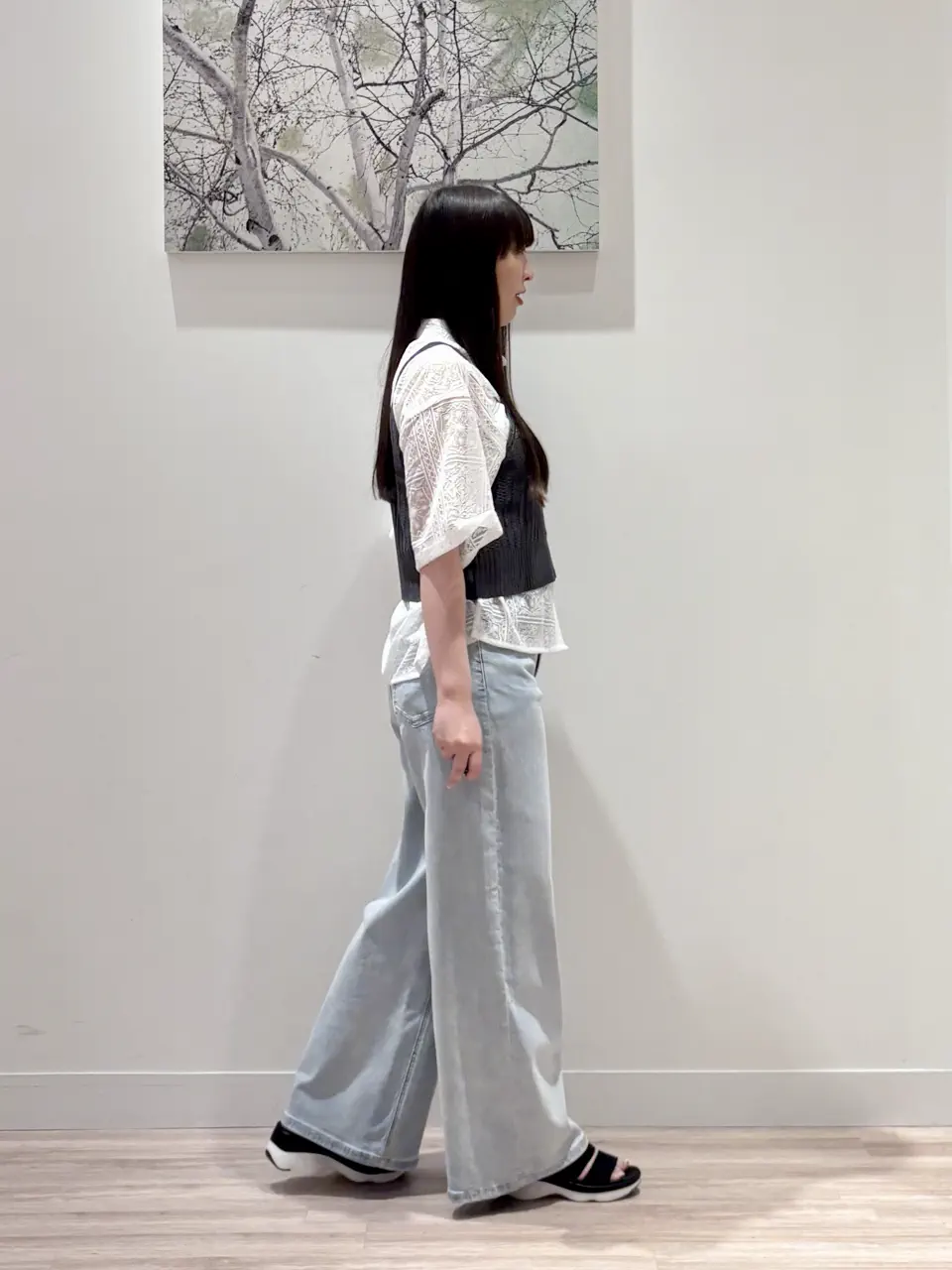 ONWARD CROSSET SELECT 岡 コーディネート画像