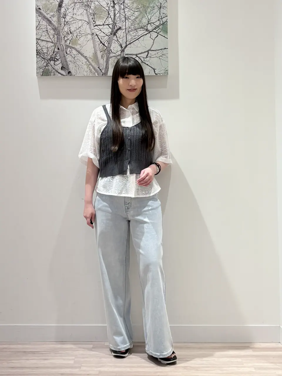 ONWARD CROSSET SELECT 岡 コーディネート画像
