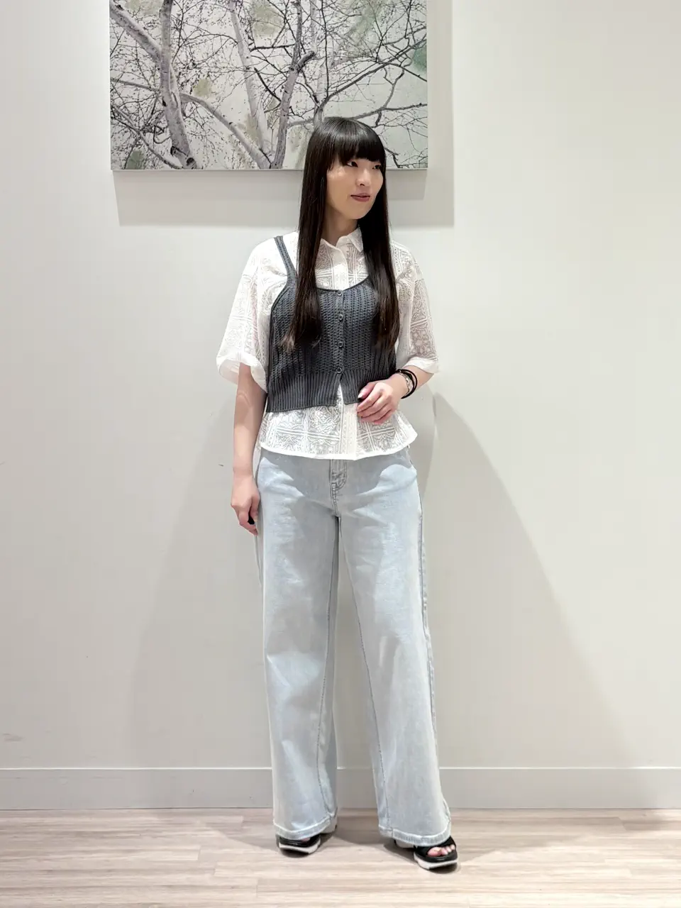 ONWARD CROSSET SELECT 岡 コーディネート画像