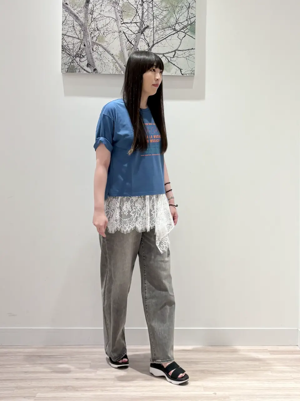 ONWARD CROSSET SELECT 岡 コーディネート画像