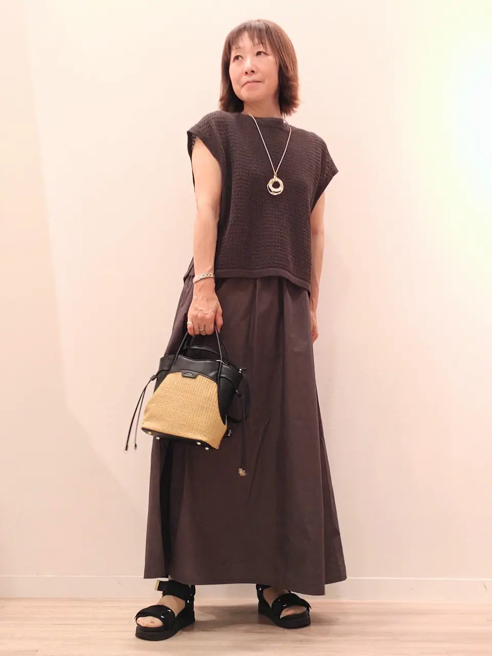 ONWARD CROSSET SELECT 服部 コーディネート画像