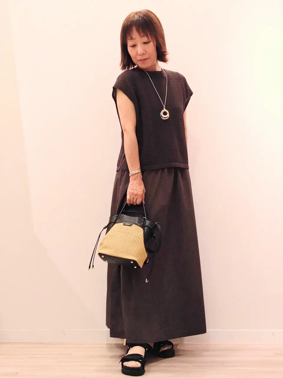 ONWARD CROSSET SELECT 服部 コーディネート画像