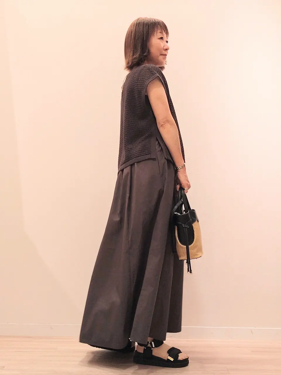 ONWARD CROSSET SELECT 服部 コーディネート画像