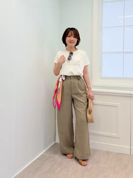 ONWARD CROSSET SELECT フジコ コーディネート画像
