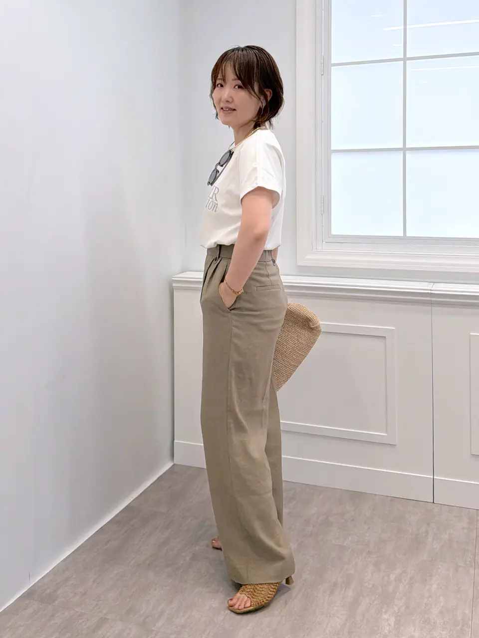 ONWARD CROSSET SELECT フジコ コーディネート画像