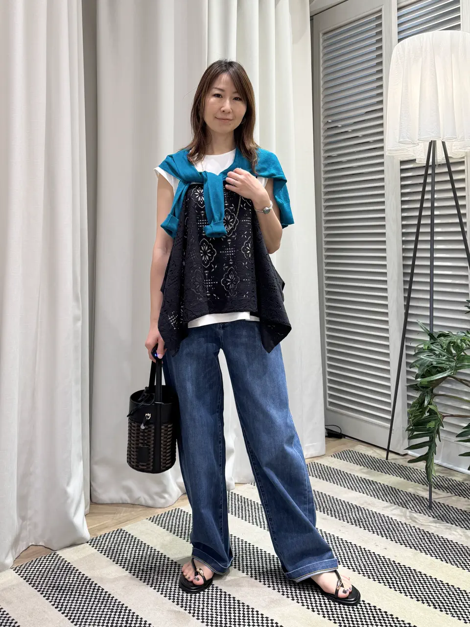ONWARD CROSSET SELECT KURIYAMA コーディネート画像