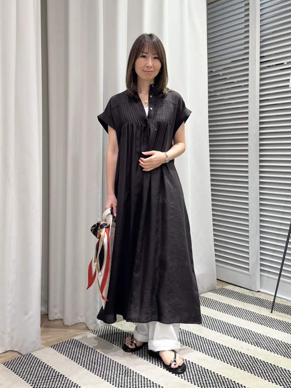ONWARD CROSSET SELECT KURIYAMA コーディネート画像