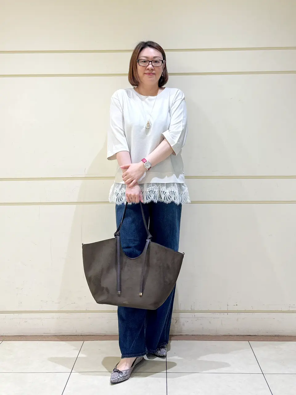ONWARD CROSSET SELECT 山崎 コーディネート画像