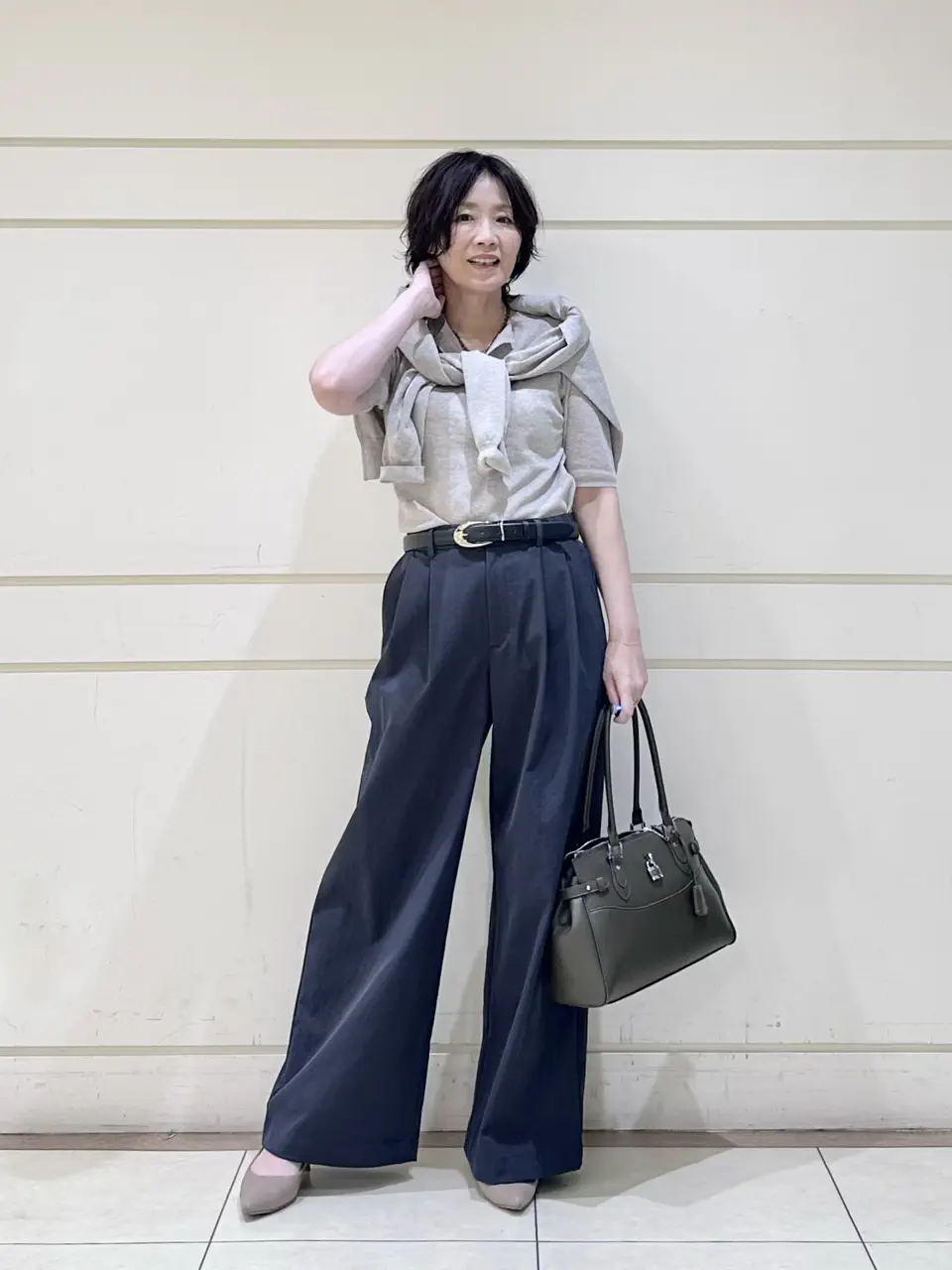 ONWARD CROSSET SELECT maruri コーディネート画像