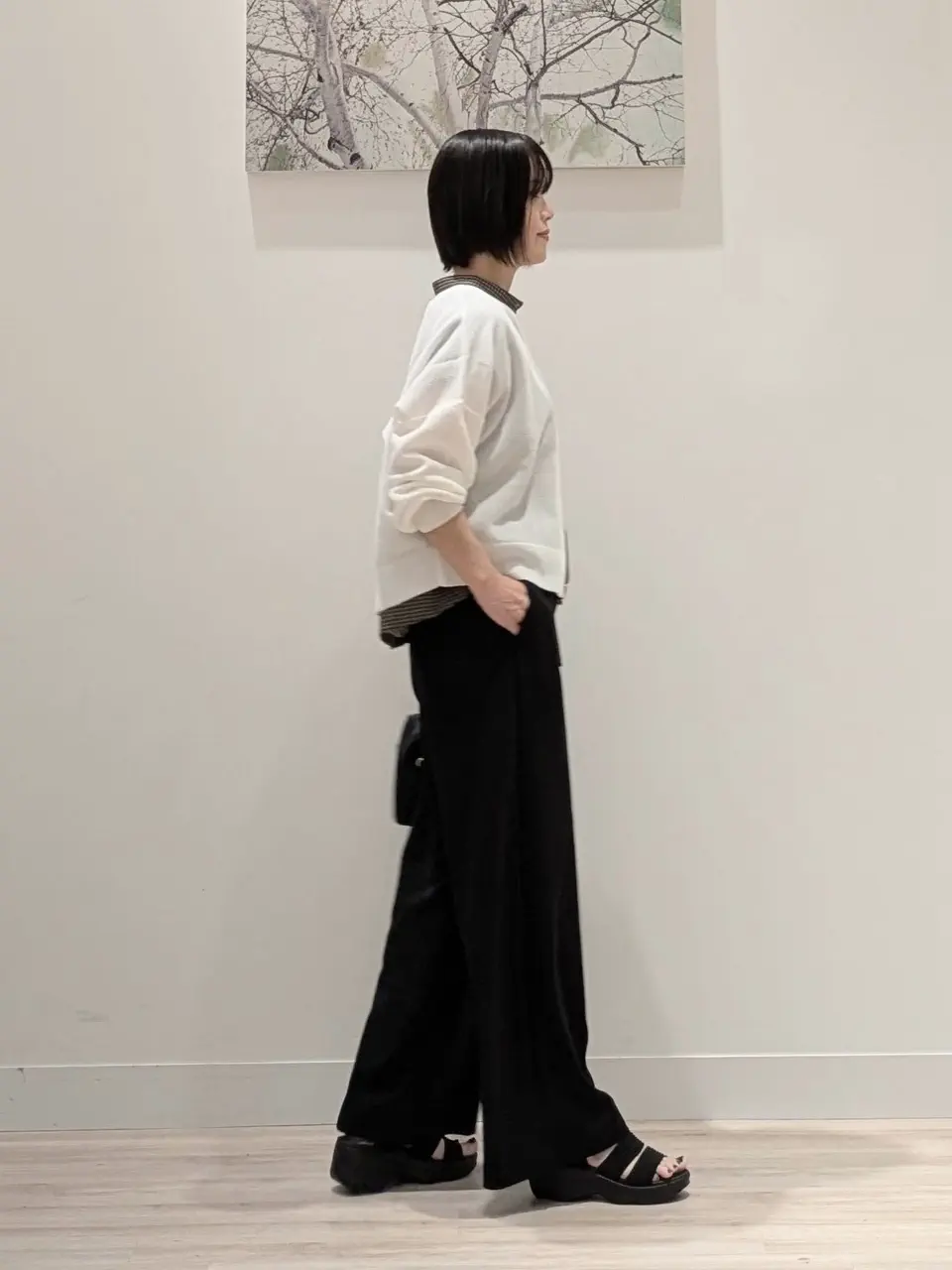 ONWARD CROSSET SELECT 川上 コーディネート画像