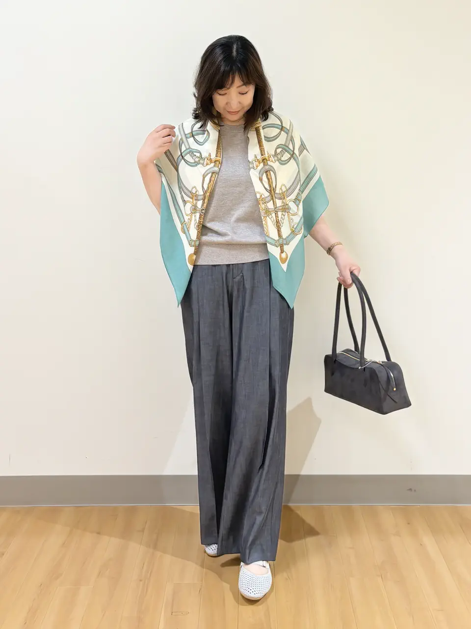 ONWARD CROSSET SELECT TAKI コーディネート画像