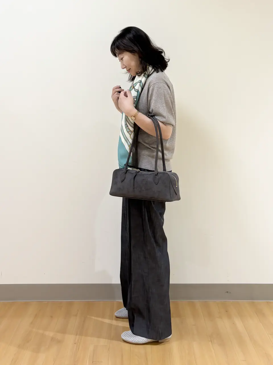 ONWARD CROSSET SELECT TAKI コーディネート画像
