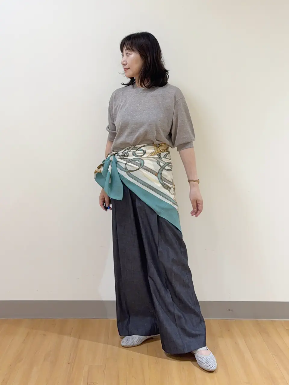 ONWARD CROSSET SELECT TAKI コーディネート画像