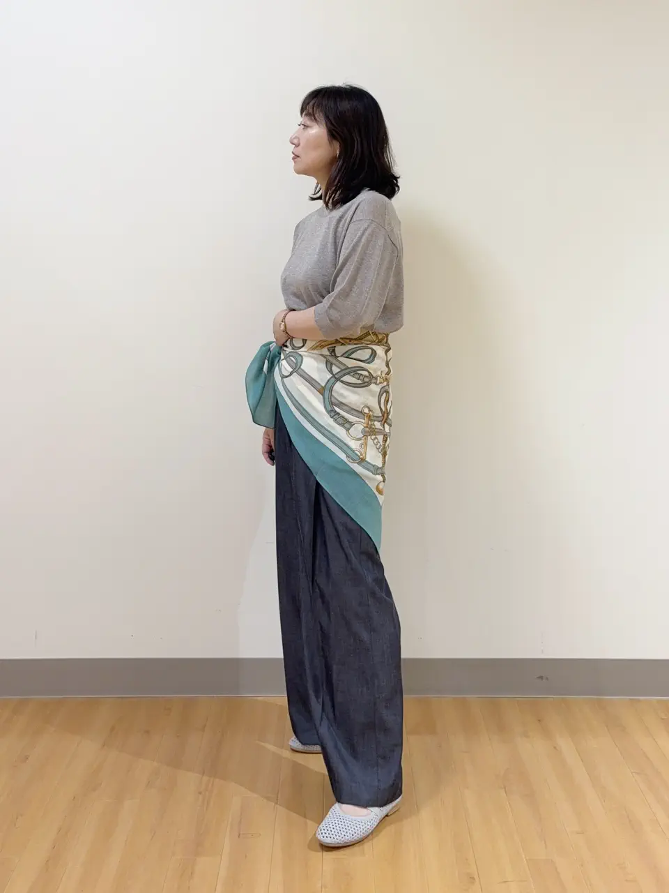 ONWARD CROSSET SELECT TAKI コーディネート画像