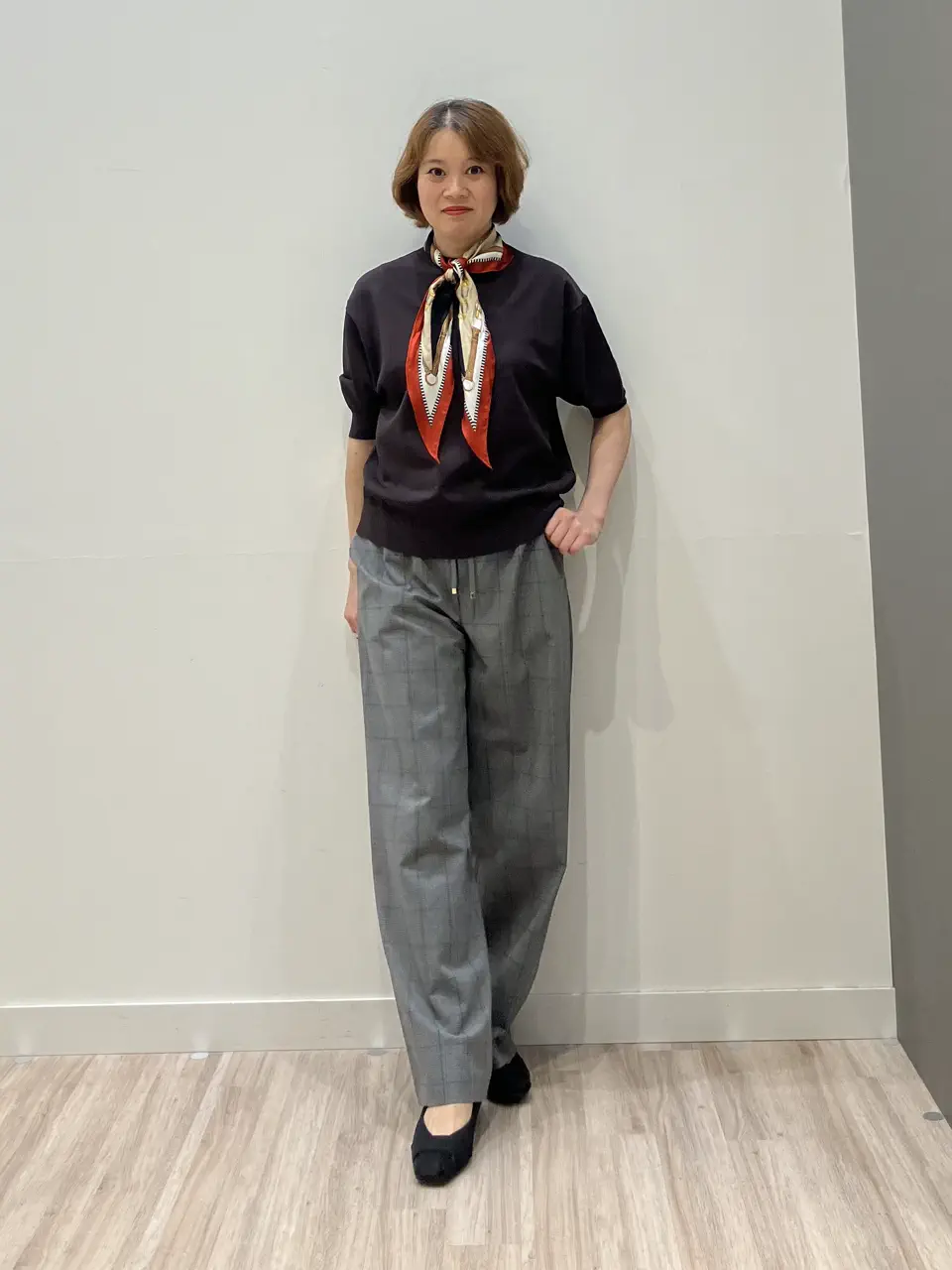 ONWARD CROSSET SELECT 林 コーディネート画像