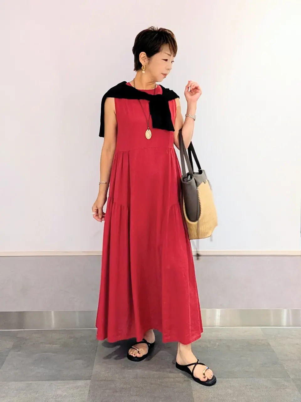 ONWARD CROSSET SELECT niwa コーディネート画像