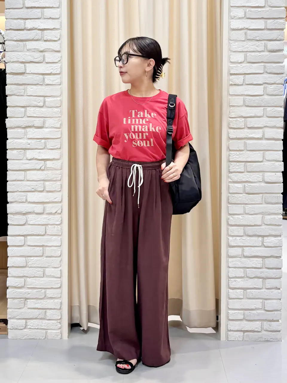  スタッフH コーディネート画像