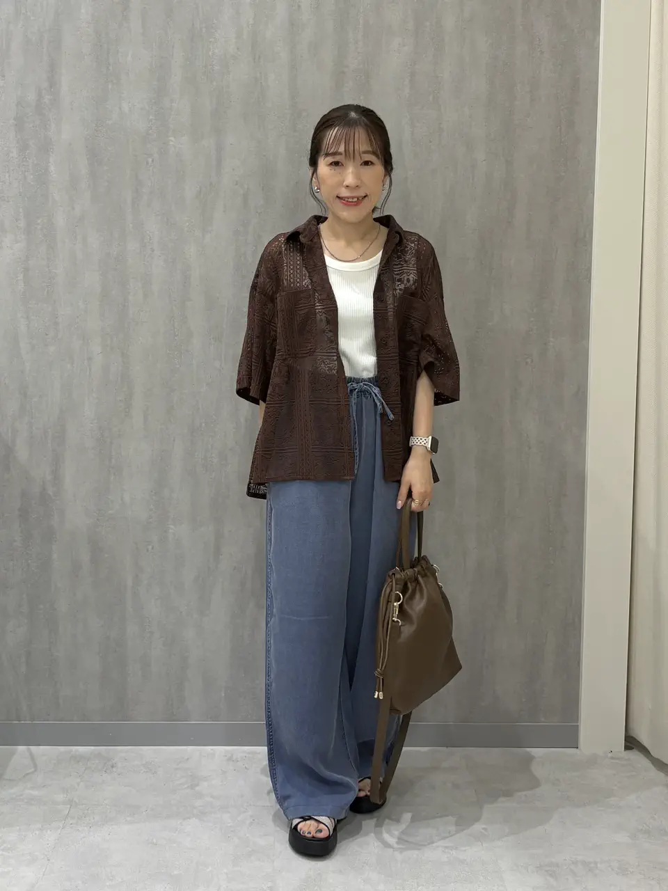 ONWARD CROSSET SELECT 若松 コーディネート画像