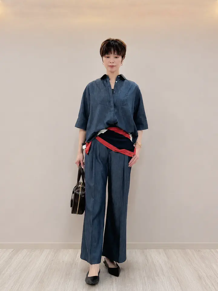 ONWARD CROSSET SELECT umi コーディネート画像