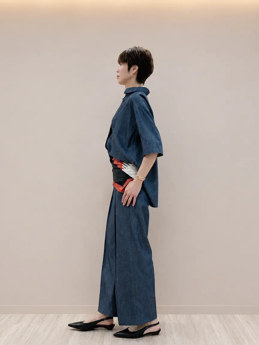 ONWARD CROSSET SELECT umi コーディネート画像