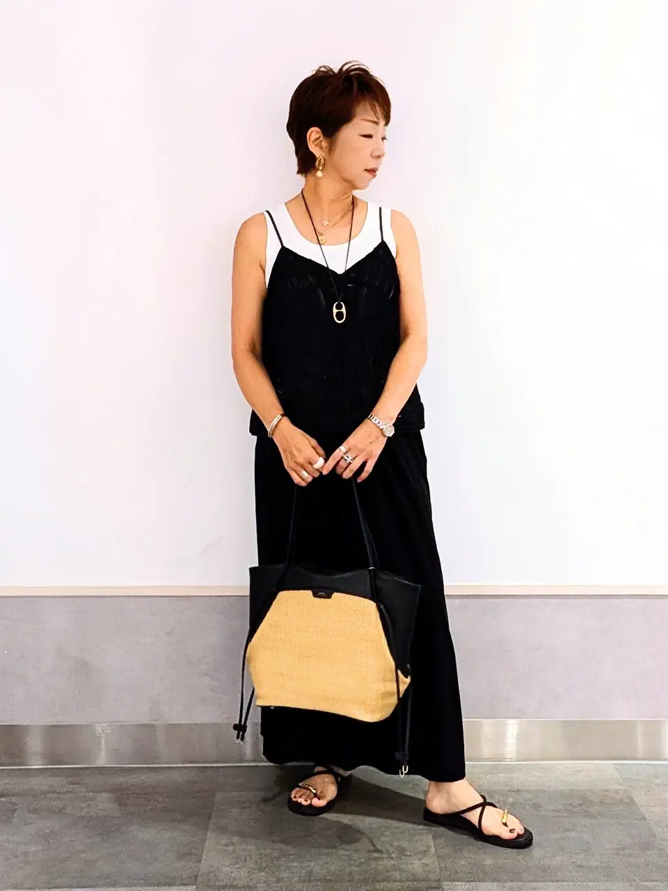 ONWARD CROSSET SELECT niwa コーディネート画像