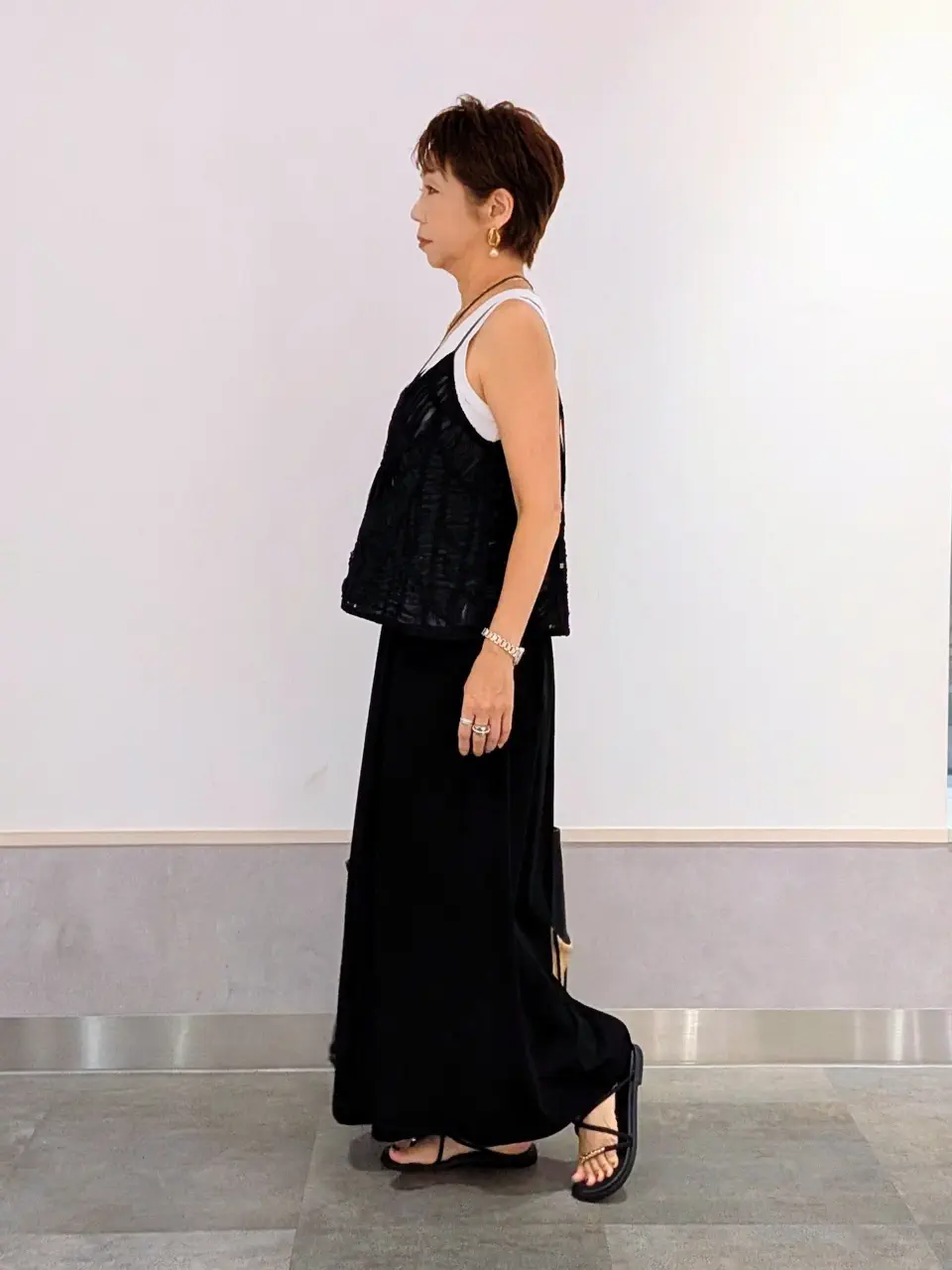ONWARD CROSSET SELECT niwa コーディネート画像