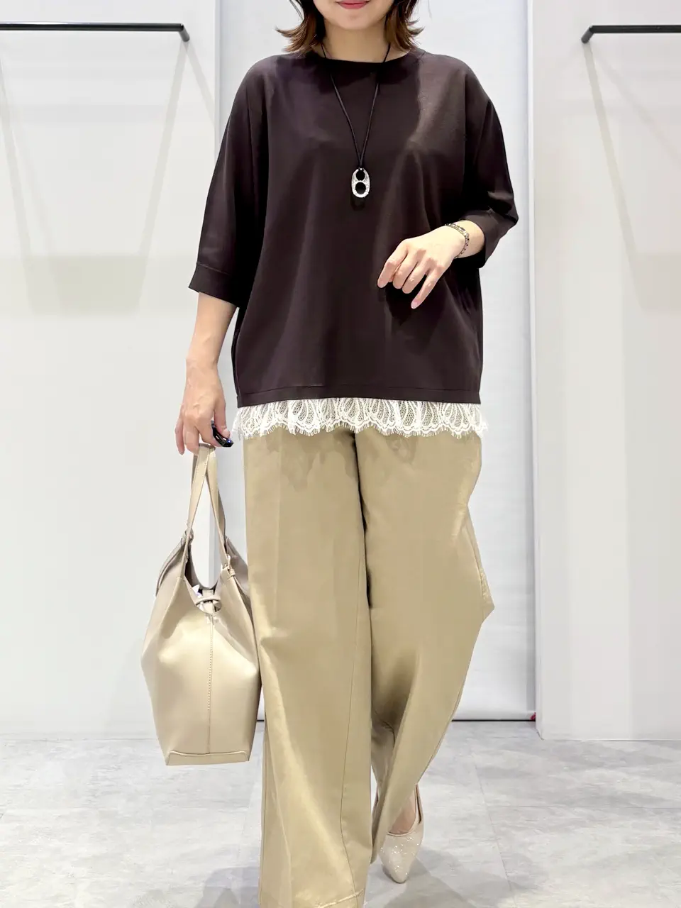 ONWARD CROSSET SELECT 横田 コーディネート画像
