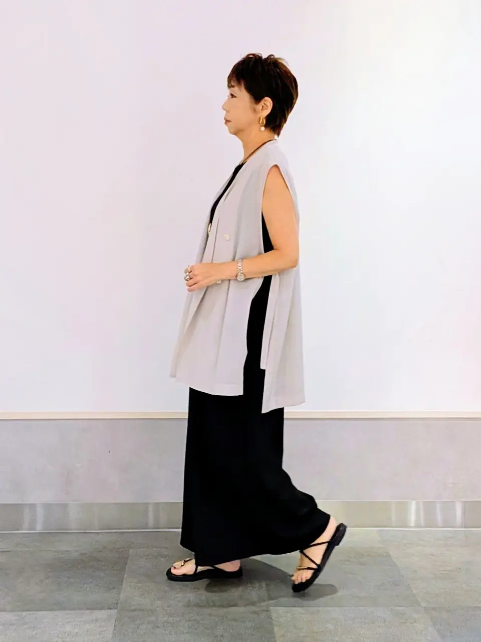 ONWARD CROSSET SELECT niwa コーディネート画像