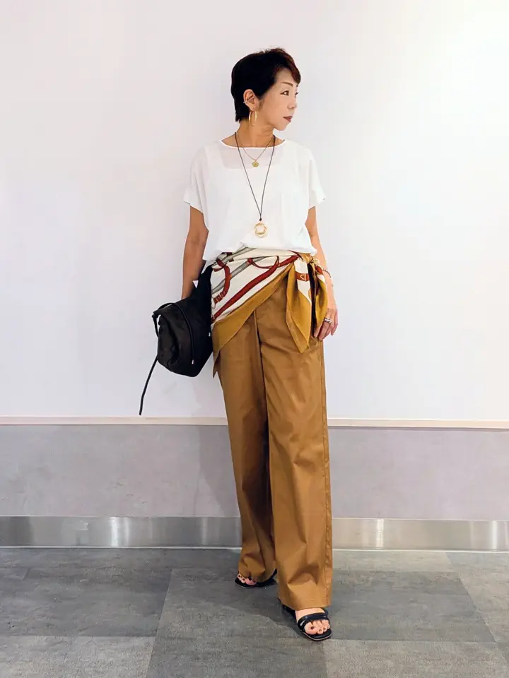 ONWARD CROSSET SELECT niwa コーディネート画像