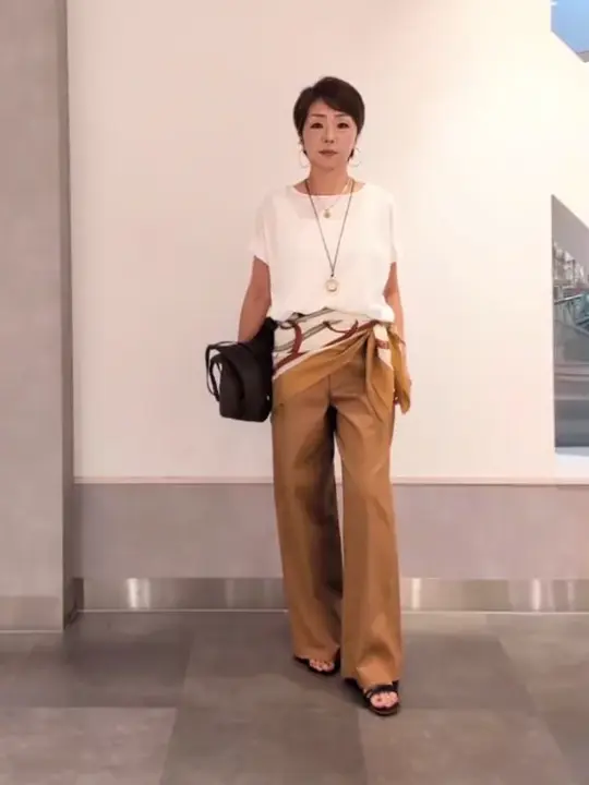 ONWARD CROSSET SELECT niwa コーディネート画像