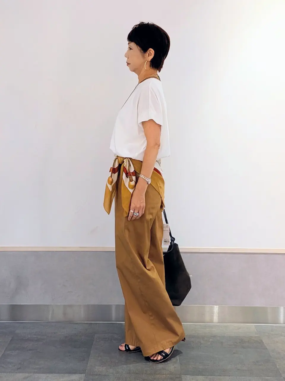 ONWARD CROSSET SELECT niwa コーディネート画像
