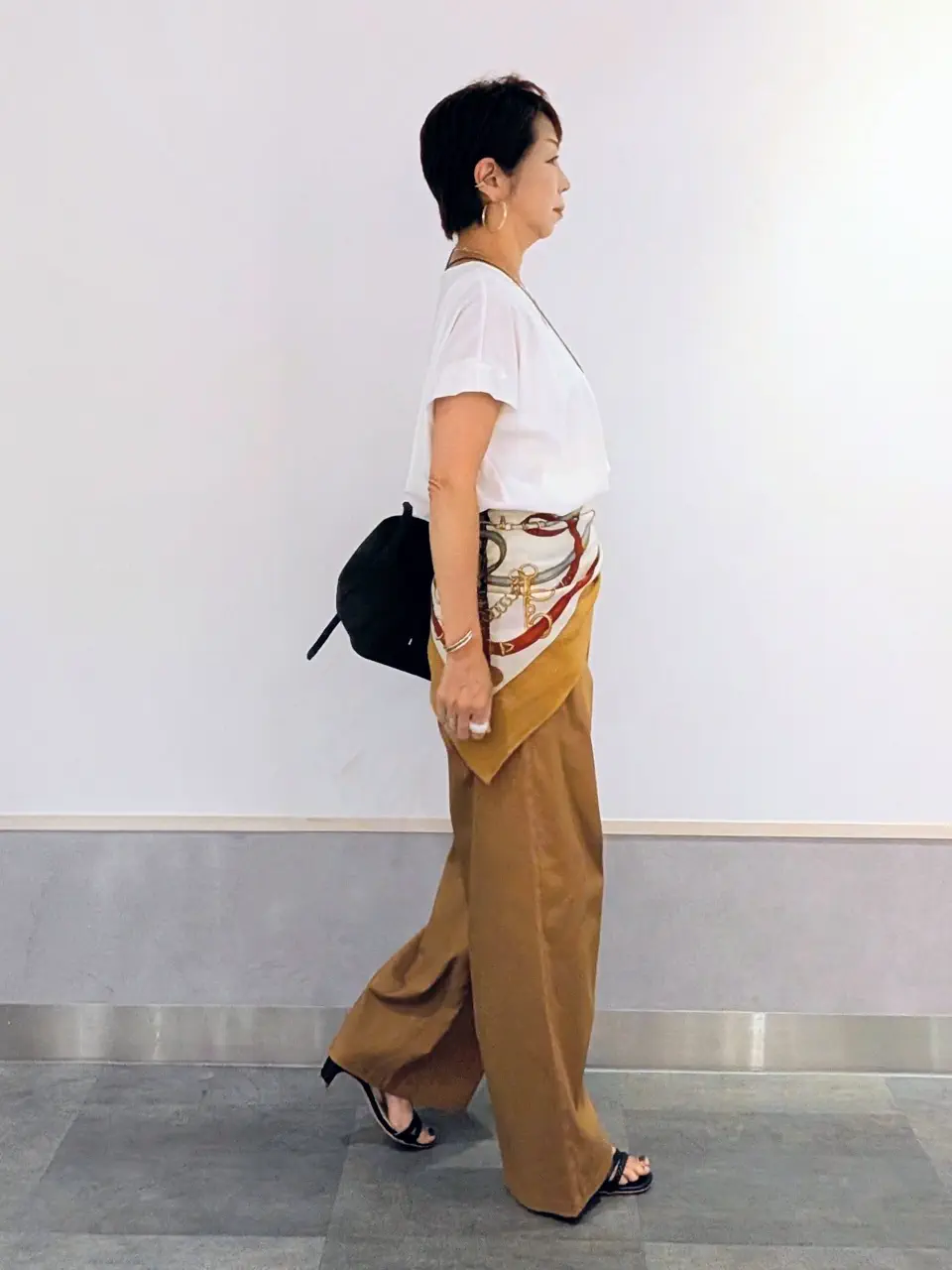 ONWARD CROSSET SELECT niwa コーディネート画像
