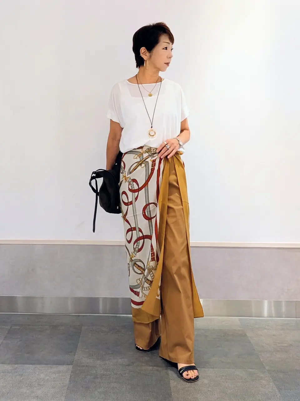 ONWARD CROSSET SELECT niwa コーディネート画像