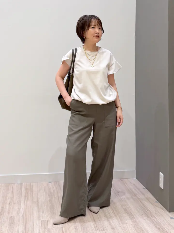 ONWARD CROSSET SELECT フジコ コーディネート画像
