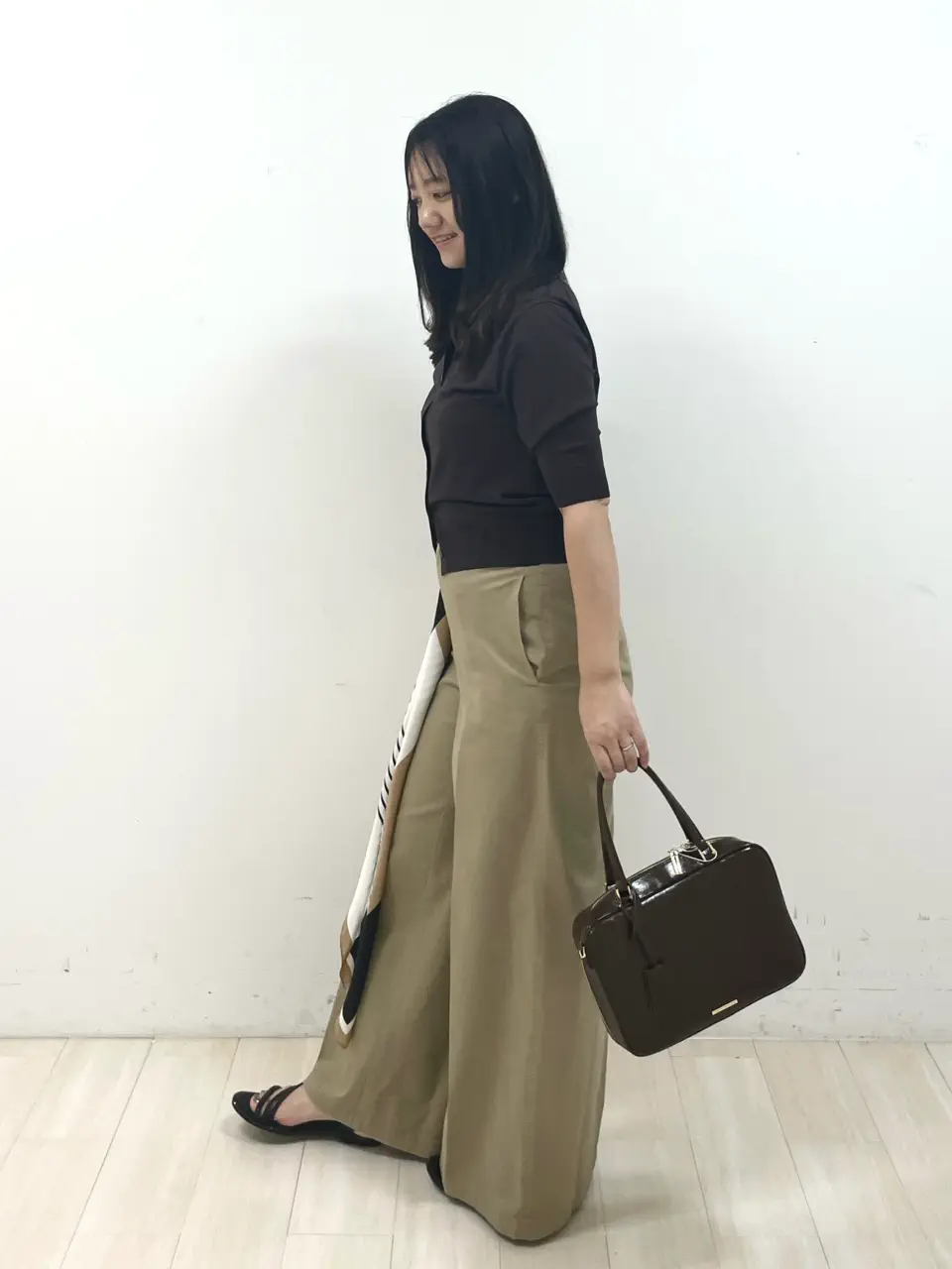 ONWARD CROSSET SELECT 森 コーディネート画像