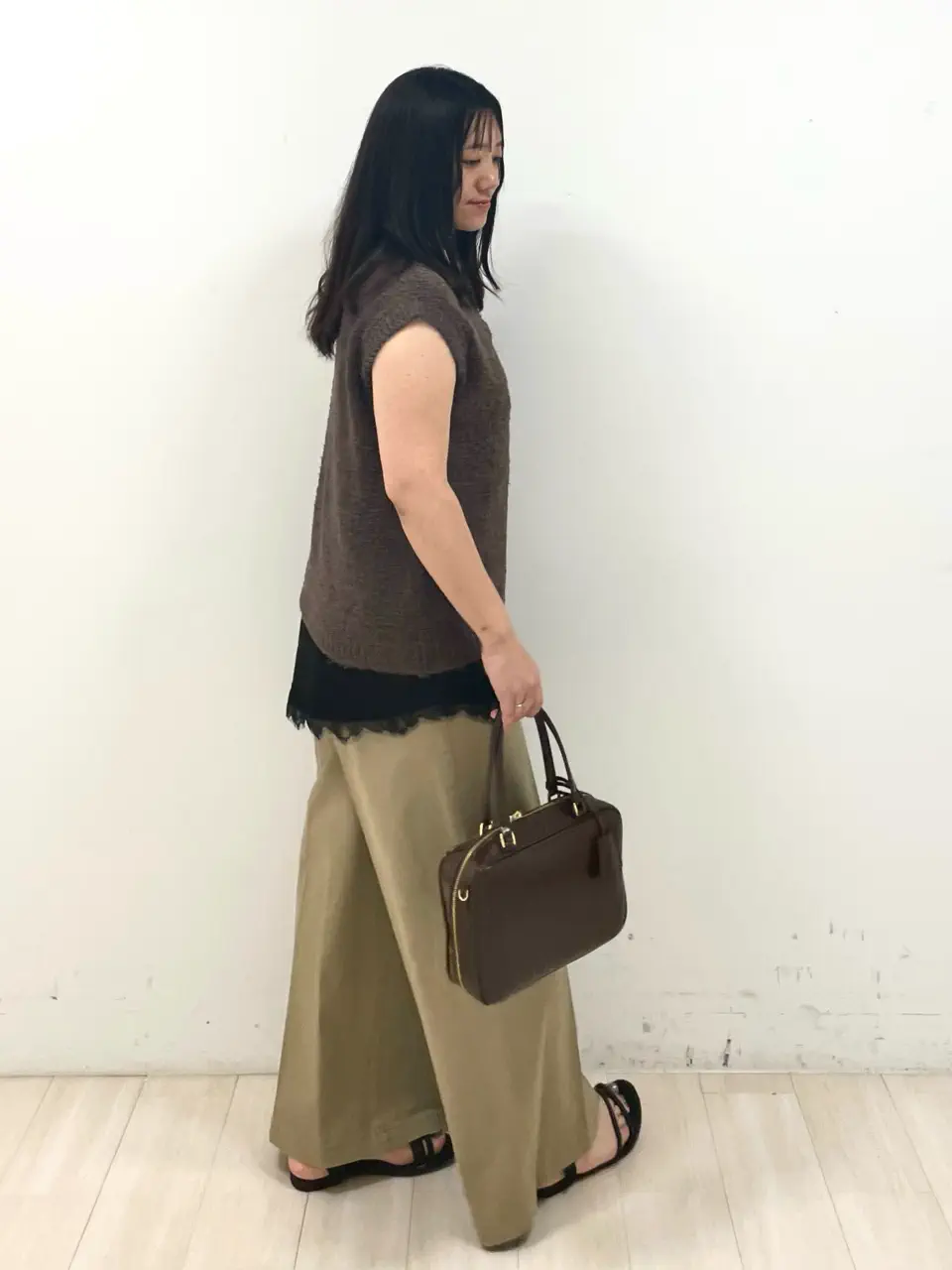 ONWARD CROSSET SELECT 森 コーディネート画像